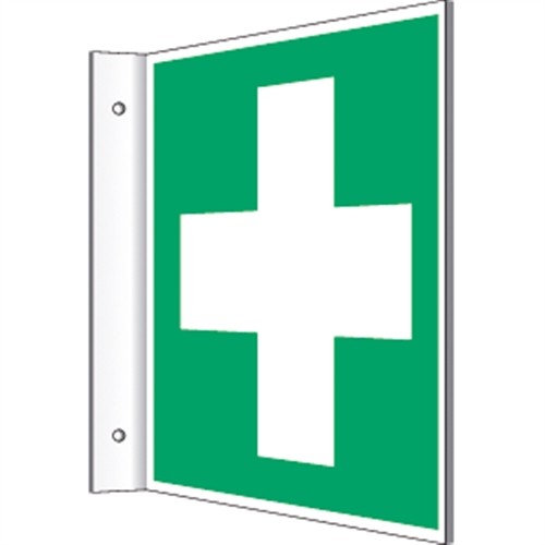 Fahnenschild erste hilfe iso - erste, hilfe,