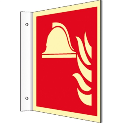 Fahnenschild mittel und - mittel,