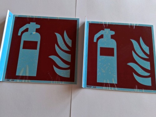 Feuerlöscher fahnenschild - feuerlöscher,