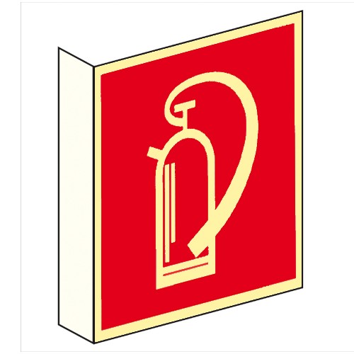 Feuerlöscher fahnenschild - feuerlöscher,